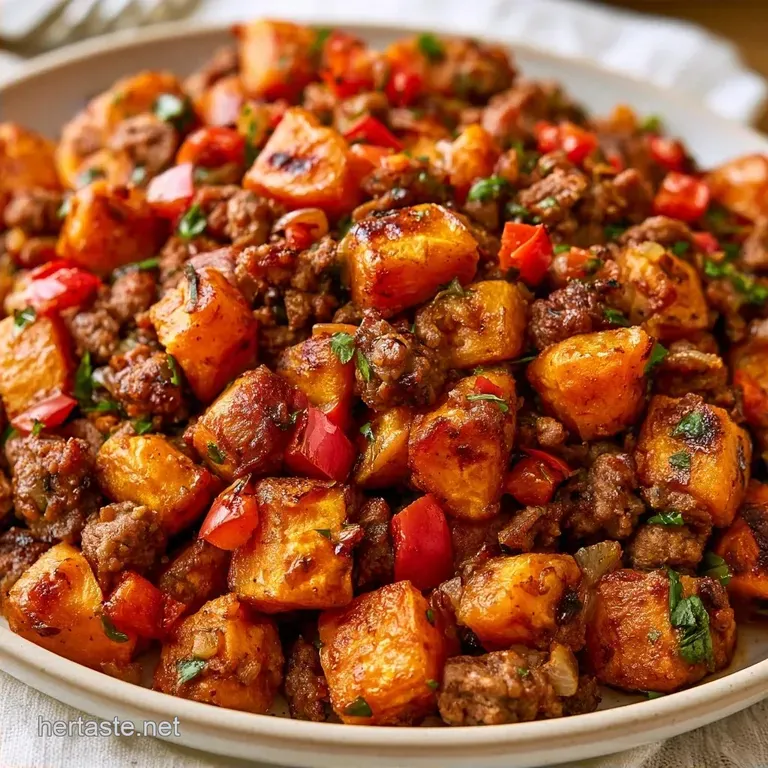 Ground Beef Sweet Potato Skillet: One-Pan Meal