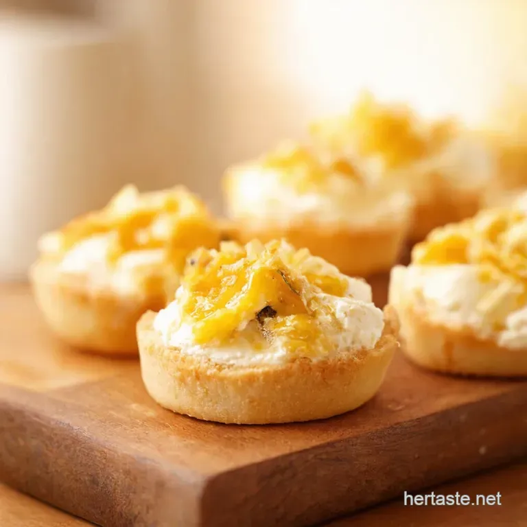 Sweet Savory Brie Bites with Honey Drizzle presentation