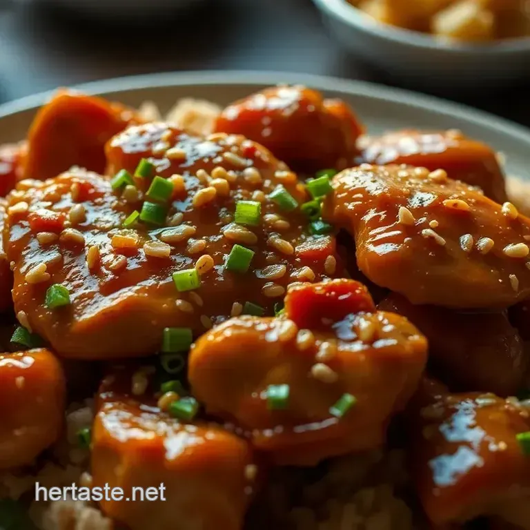 Sweet & Savory Honey Sesame Chicken Breast Inspired by Panda Express