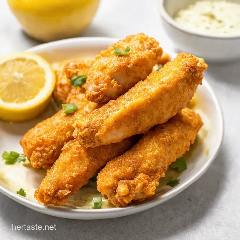 Taco Chicken Tenders with Lemon Zesty Weeknight Winner