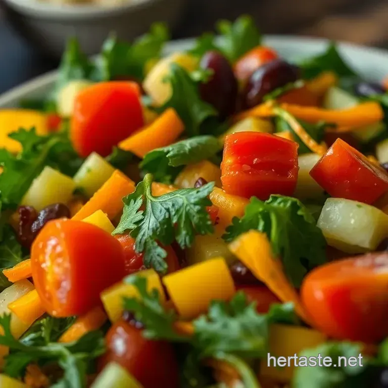 Taste the Rainbow Rainbow Salad