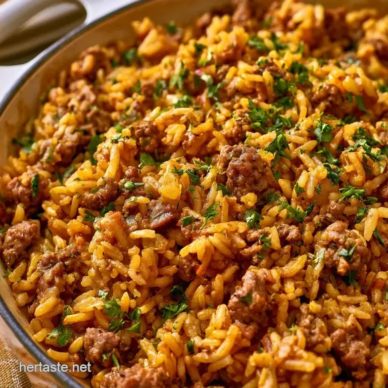 One-Pan Tex Mex Ground Beef Skillet