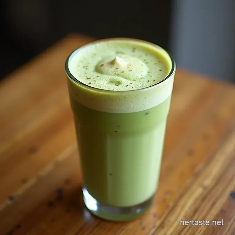 The 2025 Vanilla Bean Matcha Cloud Latte Starbucks Inspired