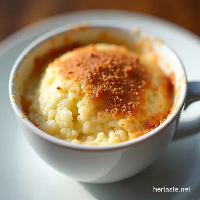 The 90Second Vanilla Cloud Mug Cake Quickest Comfort
