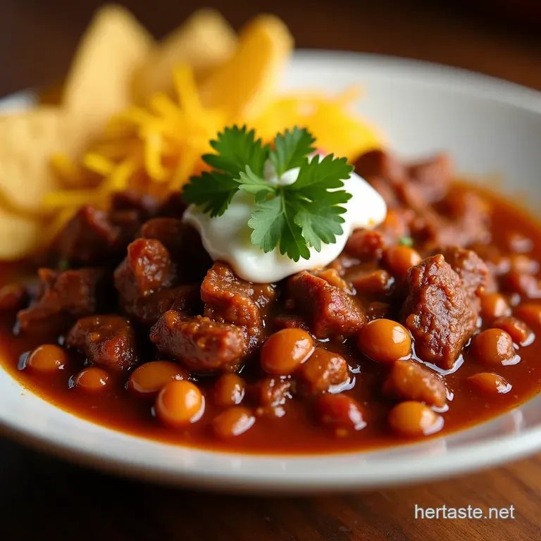 The Best Damn Classic Beef Chili Youll Ever Make presentation