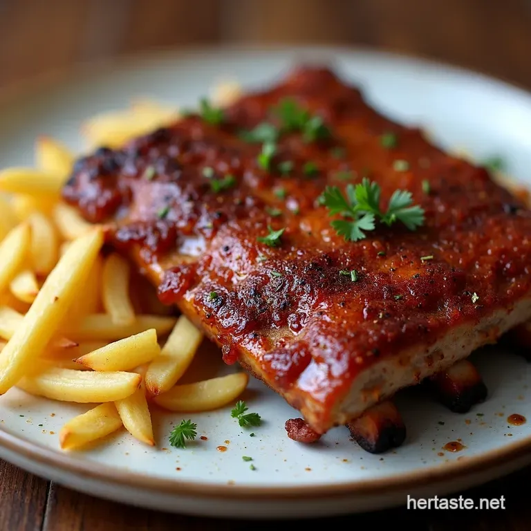 The Crusty Charm Dry Rub Ribs SlowSmoked Flavour Oven Easy