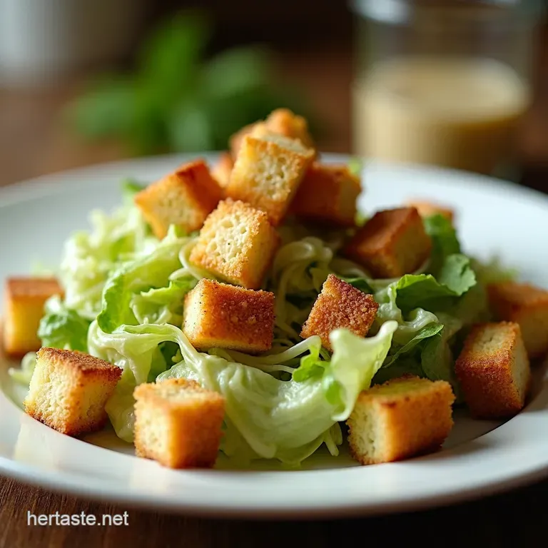 The Definitive Homemade Caesar Salad Tangy Creamy and Proper Crunchy