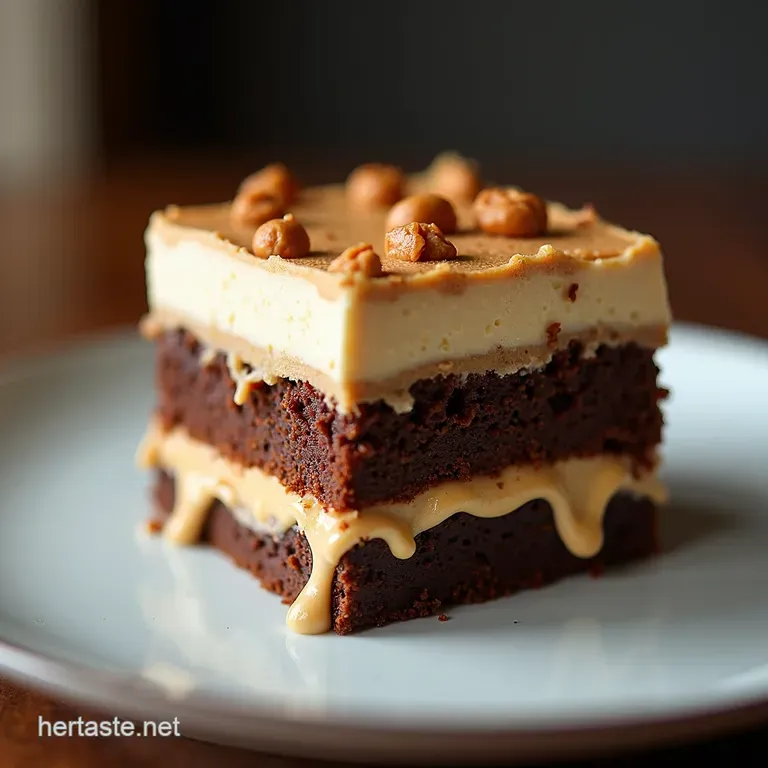 The Elvis My NoBake Chocolate Peanut Butter Icebox Cake