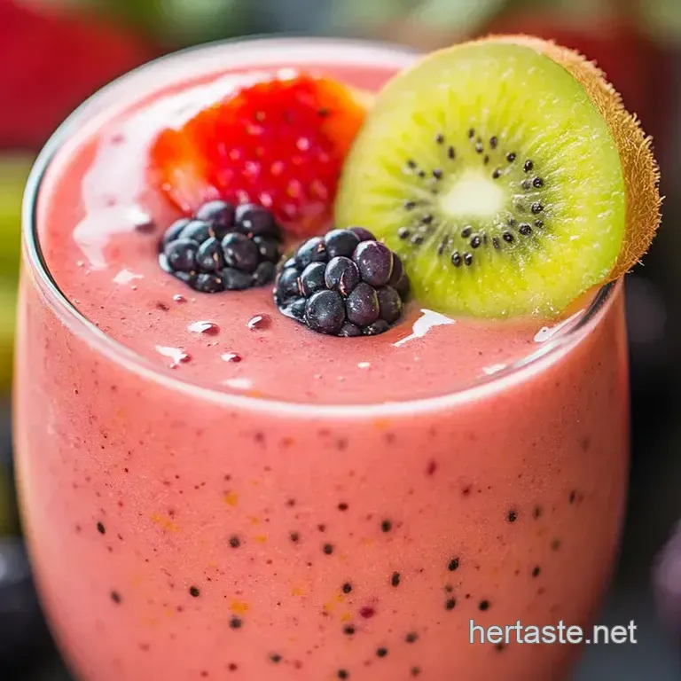 The Five-Minute Fruit Fiesta Smoothie