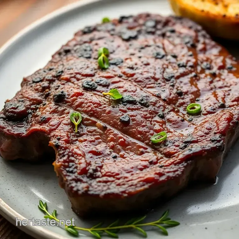 The Foolproof Guide to Pan-Seared Medium Steak (Restaurant-Quality at Home!) presentation