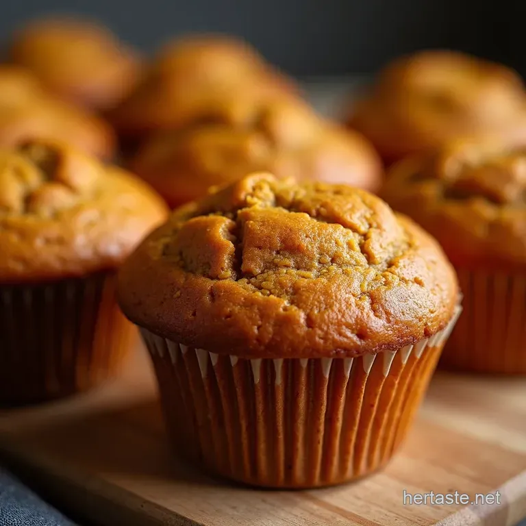 The Great British Bake OffWorthy Pumpkin Muffins presentation