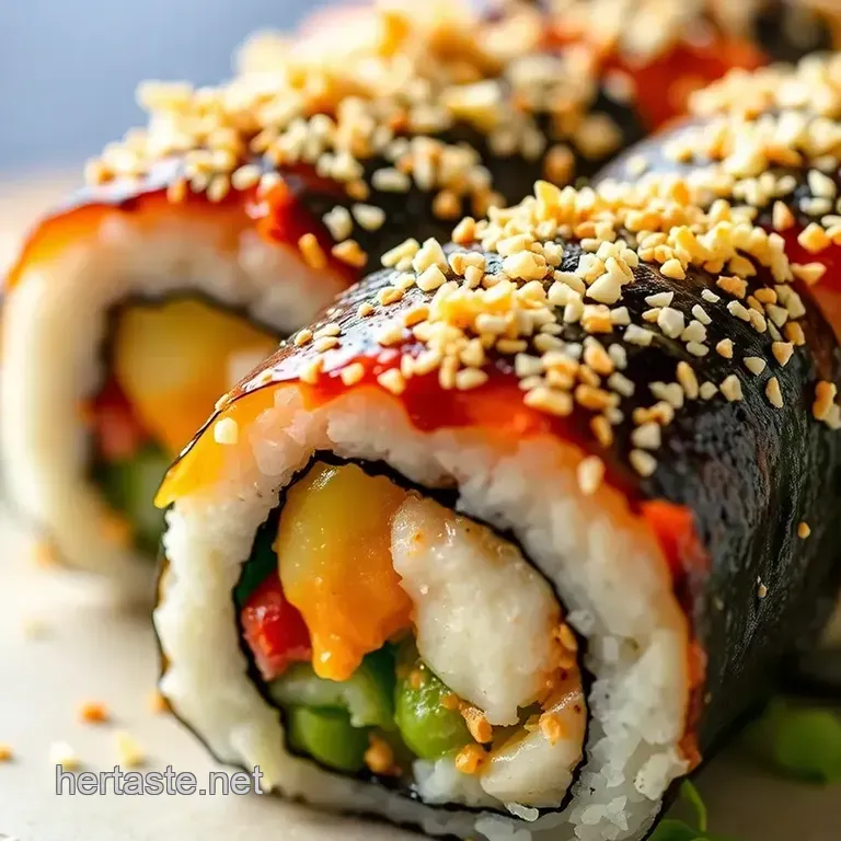 The Perfect Alaska Roll presentation