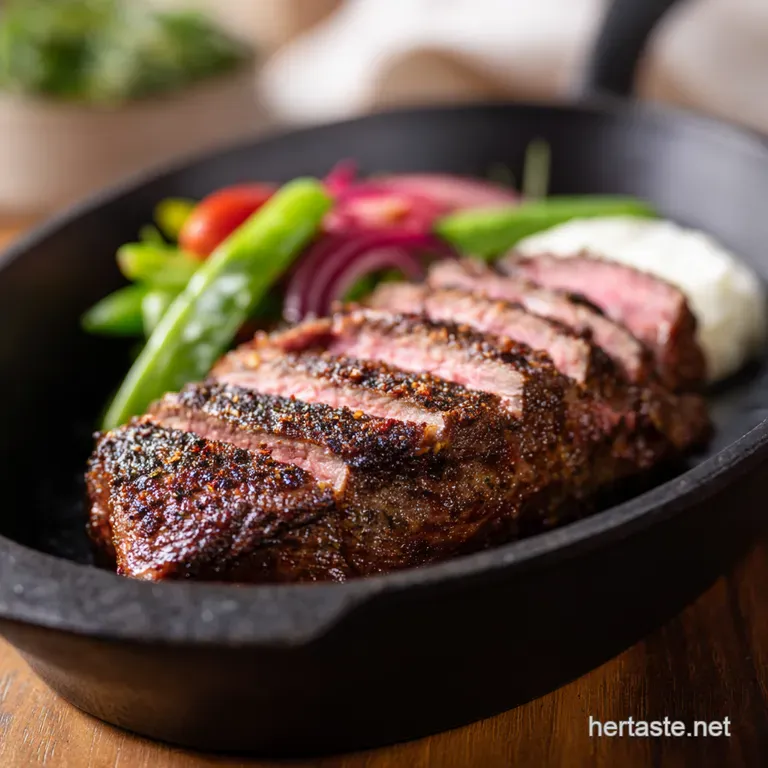 The Perfect Cast Iron Skillet Steak