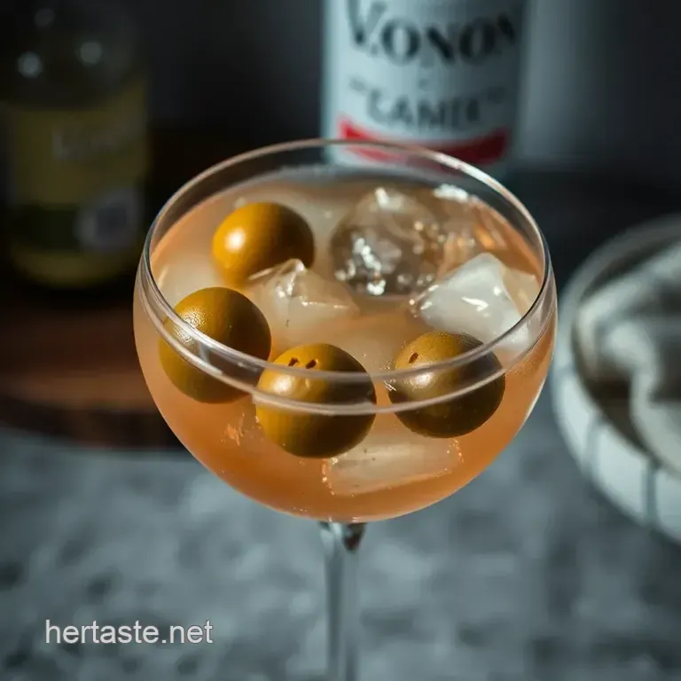 The Perfect Dirty Martini: Shaken or Stirred presentation