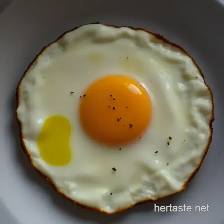 The Perfect Fried Egg: Sunny-Side Up over Easy or over Hard presentation