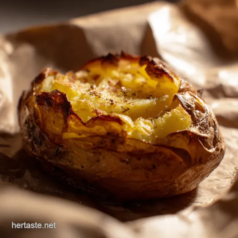 The Perfect PubStyle Baked Potato OvenBaked Bliss