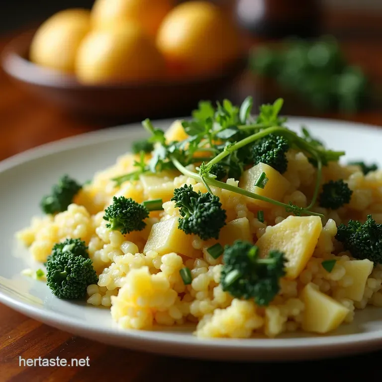 The Real Deal Colcannon Creamy Champstyle Potatoes with Kale and Spring Onions presentation