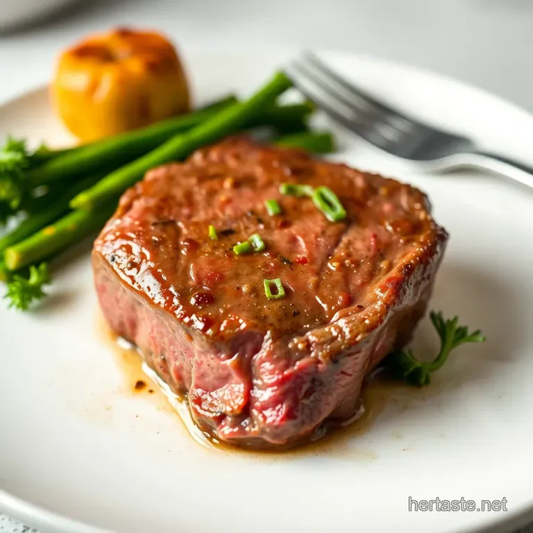 The Reverse Sear: Your Foolproof Guide to Filet Mignon Perfection presentation