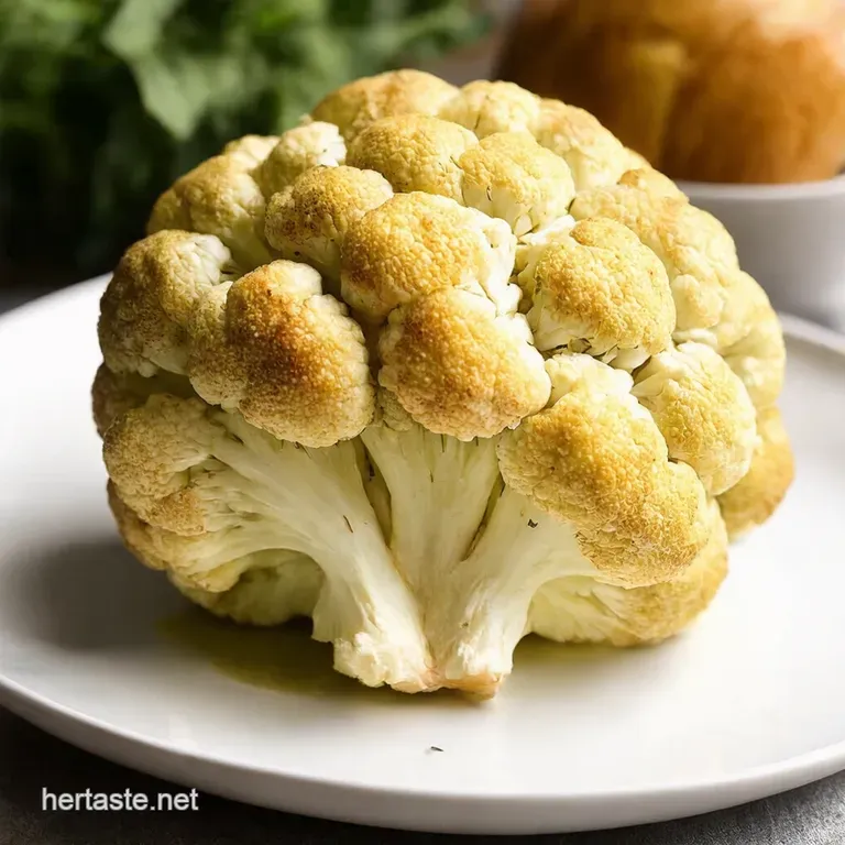 My Showstopping Whole Roasted Cauliflower with Butter Sage