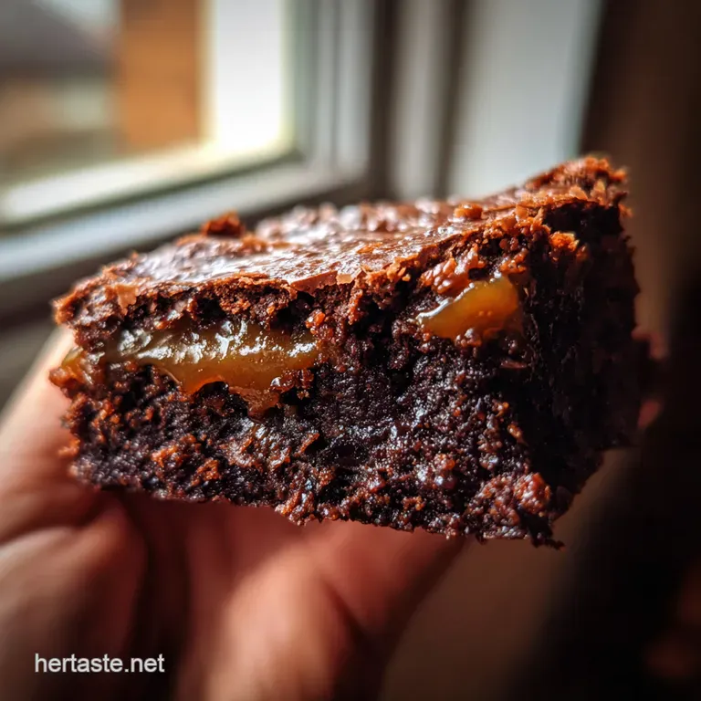 The Sticky Wicket Chocolate Caramel Dump Cake a Proper Easy Pud presentation