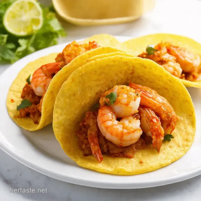 The Ultimate BajaStyle Shrimp Tacos with CilantroLime Crema