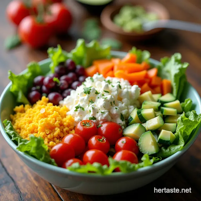 Classic Cobb Salad Bowl My Easy Delicious Recipe