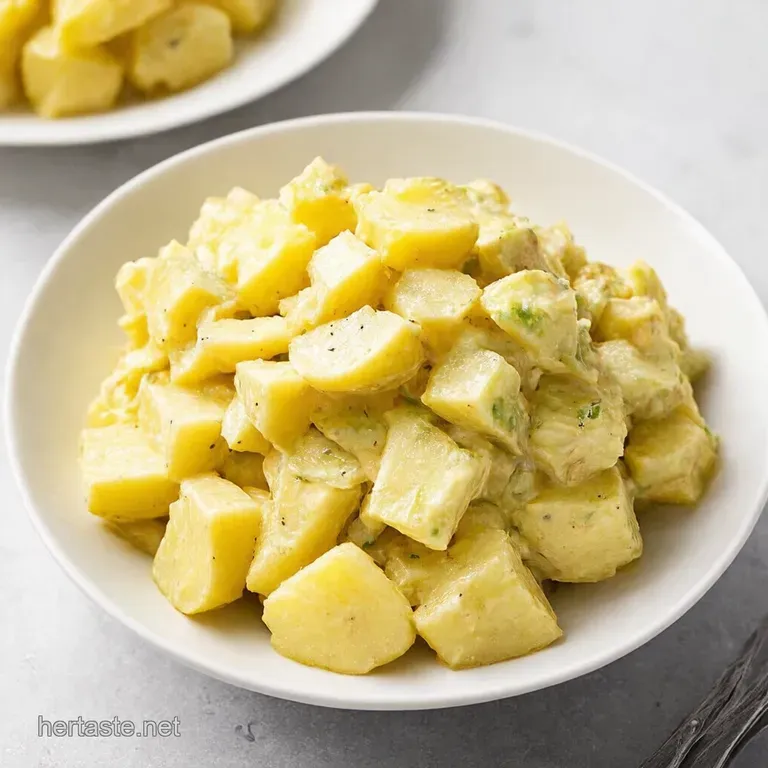 The Ultimate Classic Potato Salad with a British Twist