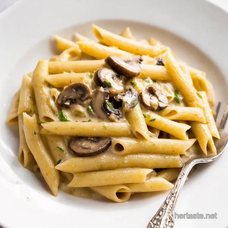 The Ultimate Comfort Creamy Mushroom Pasta