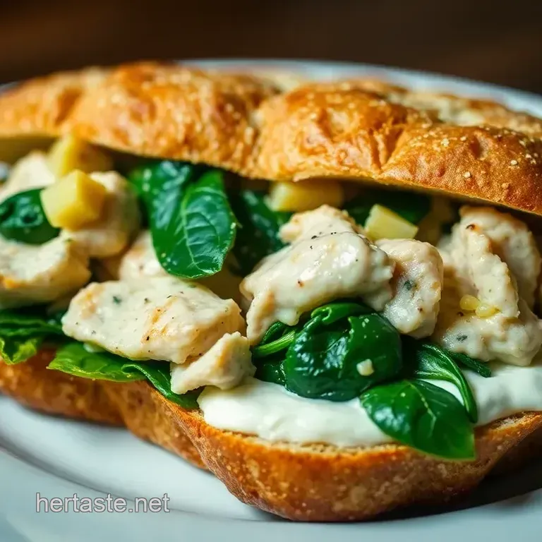 The Best Panera Sandwich: My Copycat Turkey Artichoke & Spinach Delight