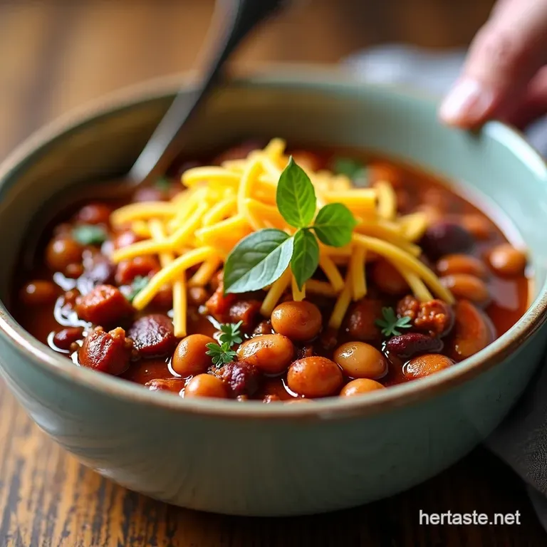 The Ultimate Cozy ThreeBean Chili Vegetarian