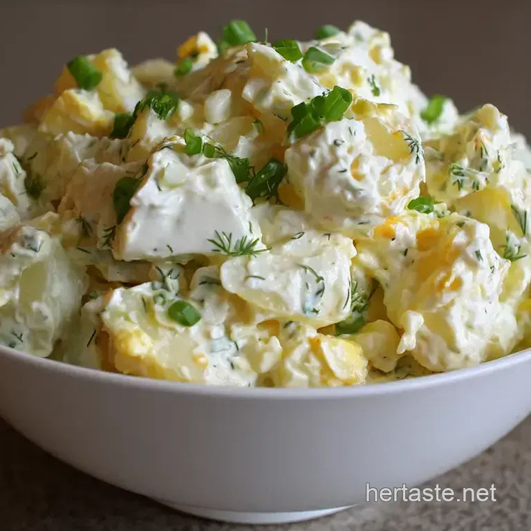 The Ultimate Creamy Dill & Mustard Potato Salad