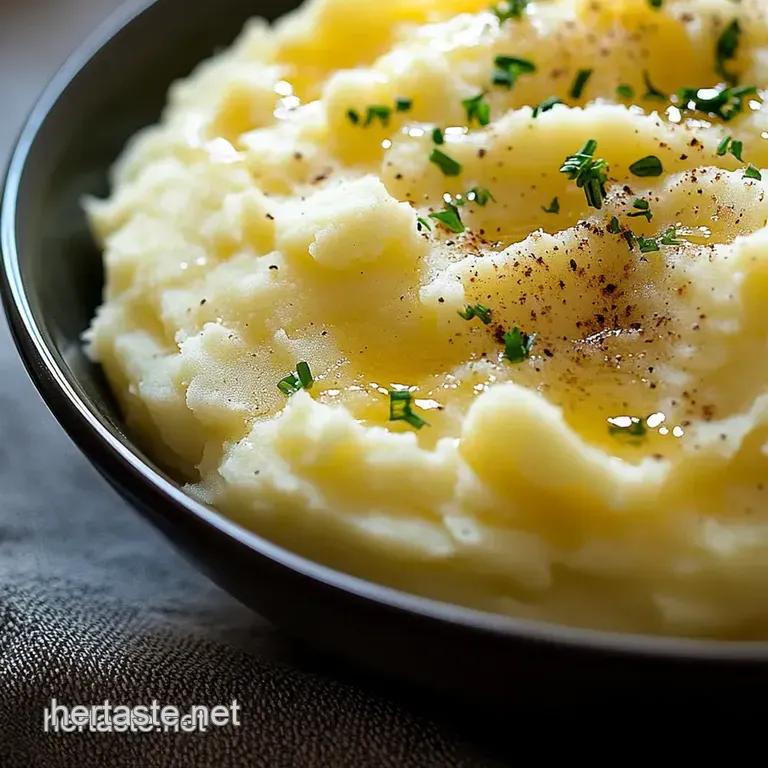 The Ultimate Creamy Mashed Potatoes (No Lumps Allowed!) presentation