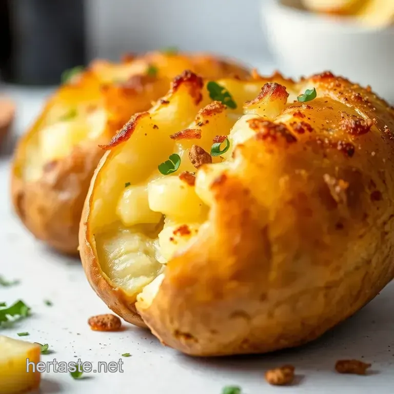 The Ultimate Crispy-Skinned Baked Potato (Every Time!) presentation