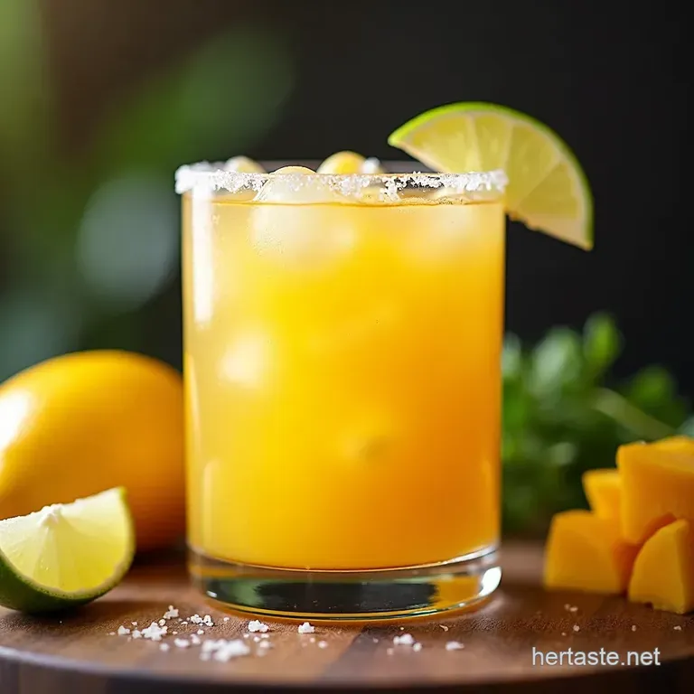 Fresh Mango Margarita Recipe Perfectly Balanced Bright The Ultimate Fresh Mango Margarita Perfectly Balanced Bright