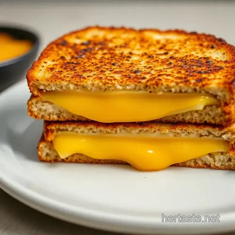 The Ultimate Golden-Crusted Grilled Cheese Sandwich