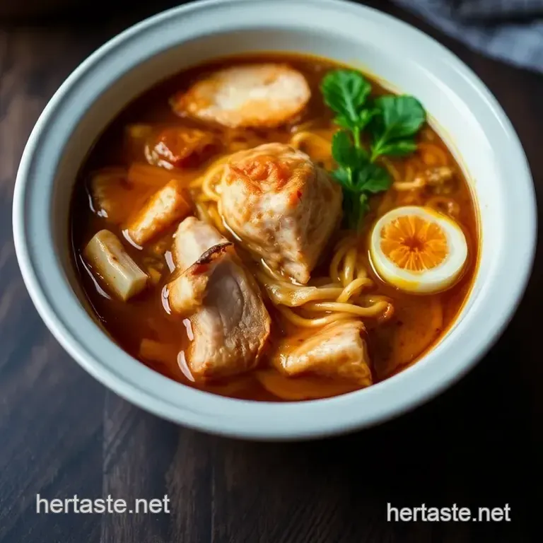 The Ultimate Homemade Shoyu Ramen presentation