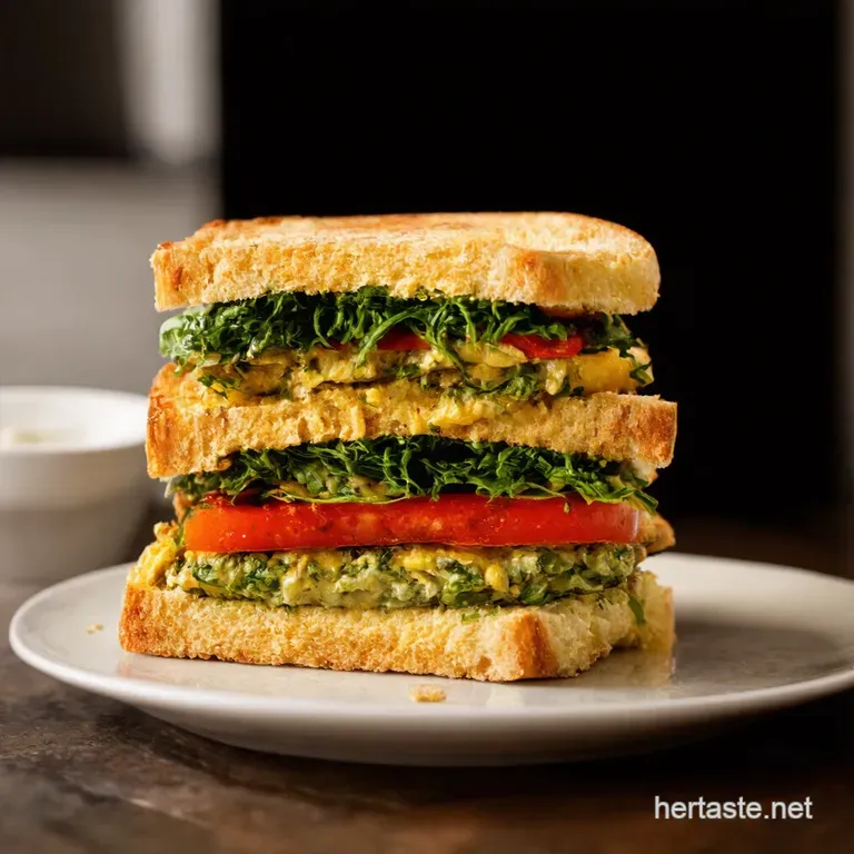 The Ultimate Mediterranean Veggie Stack presentation