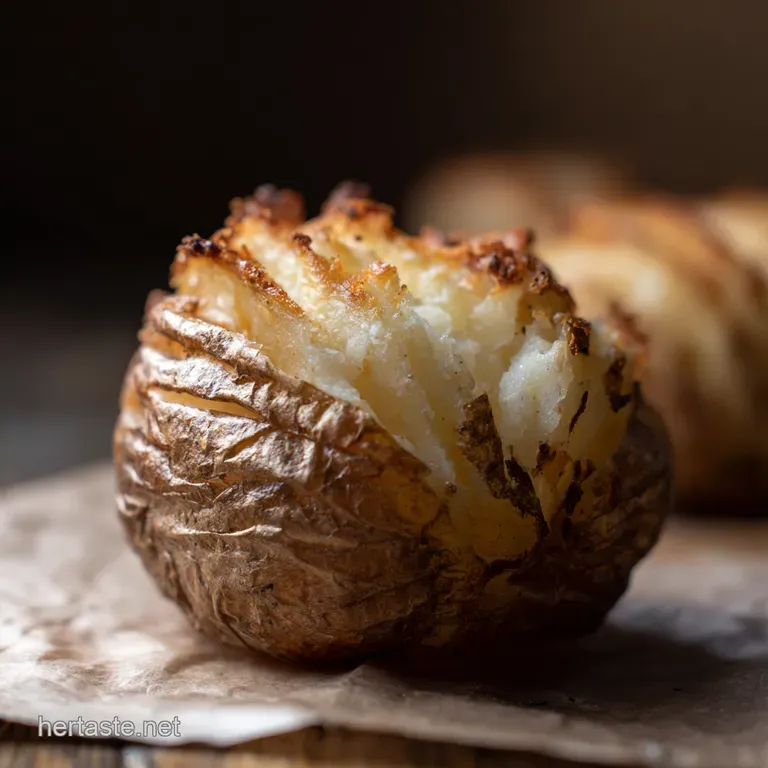 The Ultimate OvenBaked Potato Fluffy Crispy Perfection