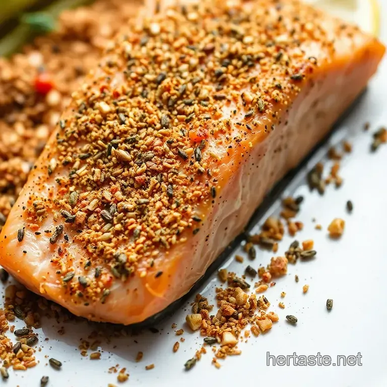 The Ultimate Salmon Seasoning Blend presentation
