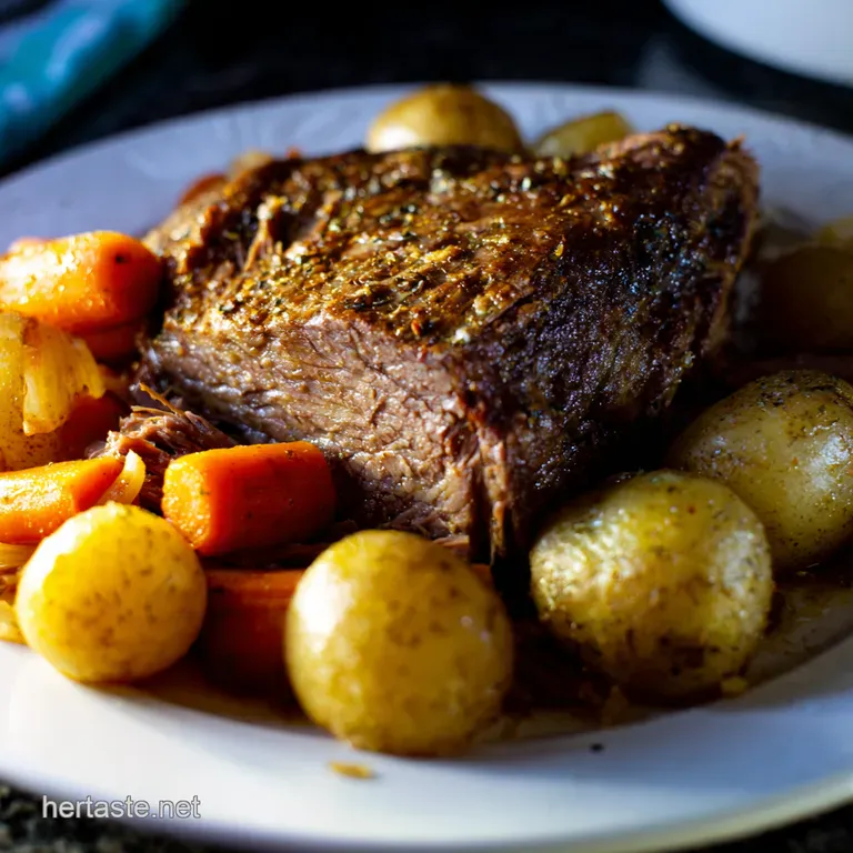 The Ultimate Sunday Pot Roast Fallapart Tender Effortless presentation