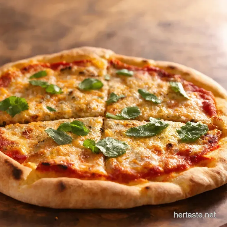 Tortilla Pizza Speedy Customizable presentation