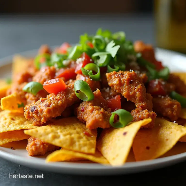Touchdown Chicken Nachos Game Day Glory
