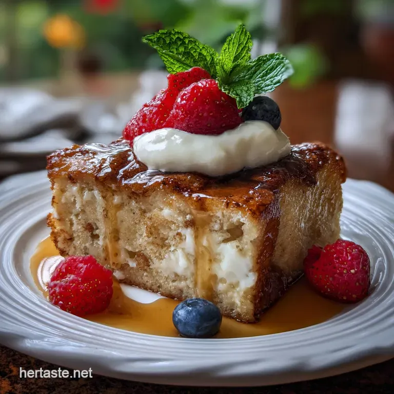 Tres Leches Bread Pudding Recipe: Milk-Soaked Glory presentation