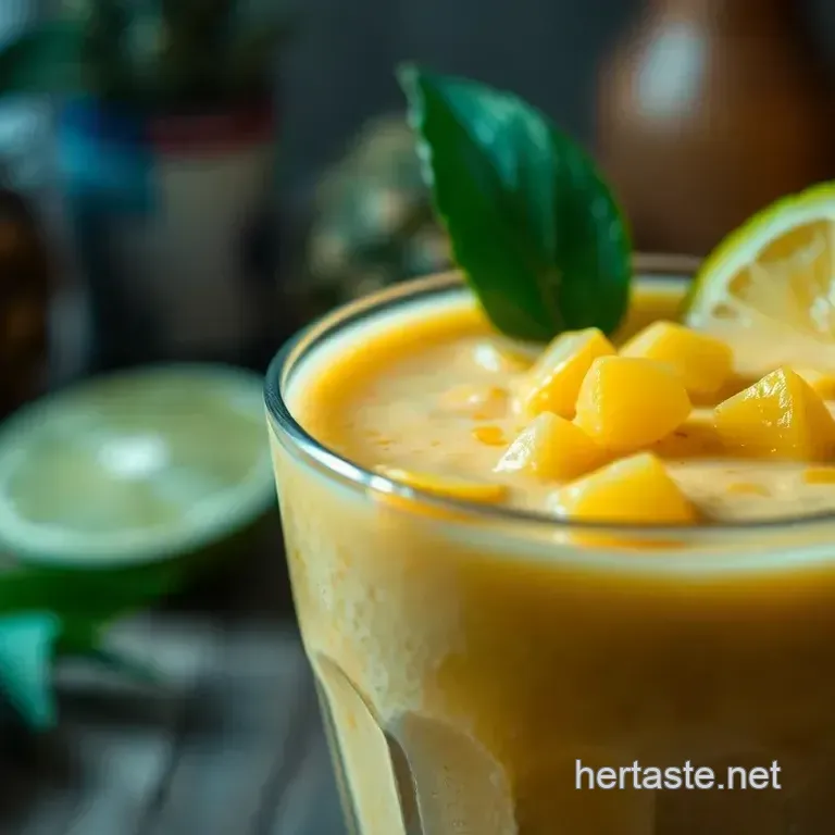 Tropical Sunrise Smoothie
