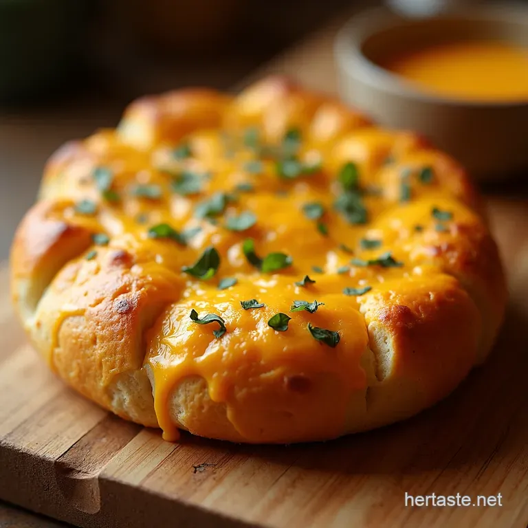 Ultimate Cheddar Cheese Pullapart Bread a Right Proper Cheese Fest presentation