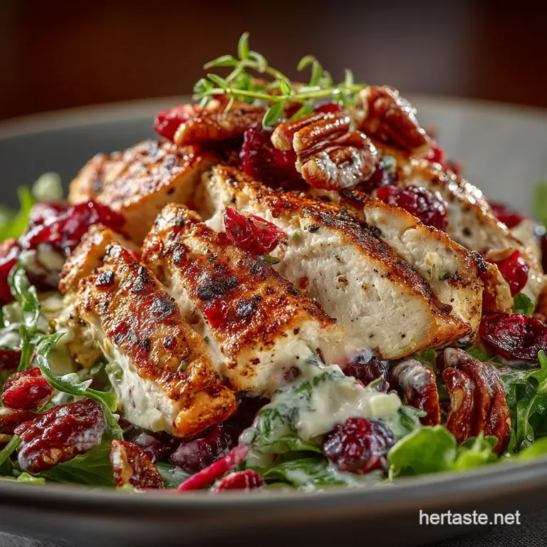 The Sunshine State Chicken Salad Cranberry and Toasted Pecan presentation