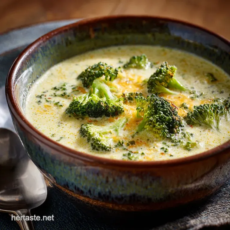 The Ultimate Creamy Classic Broccoli Cheddar Soup