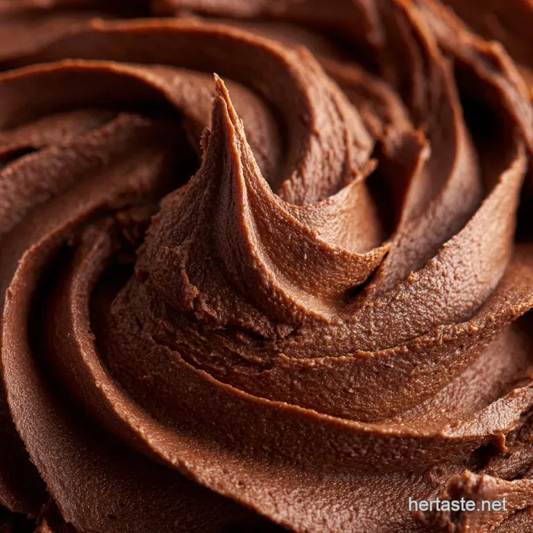 Chocolate Frosting: the Ultimate Double Fudge Recipe presentation