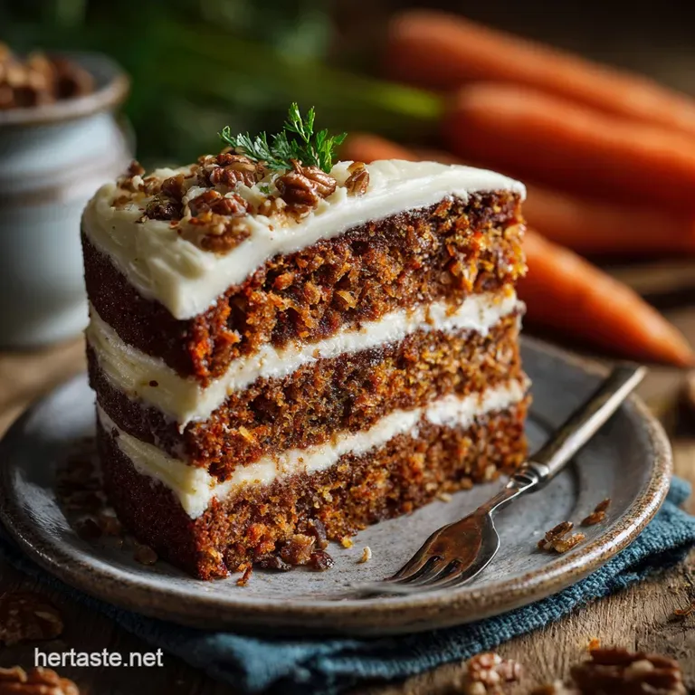 The Ultimate Spiced Carrot Cake with Proper Cream Cheese Frosting