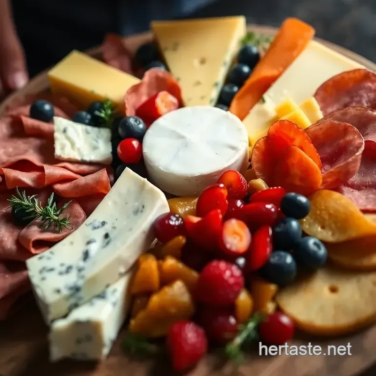 Ultimate Taste Testing Platter presentation